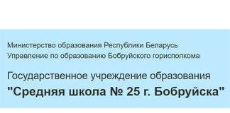 Средняя школа № 25 г. Бобруйска (sch25.bobruisk.edu.by) schools.by – личный кабинет, вход и регистрация